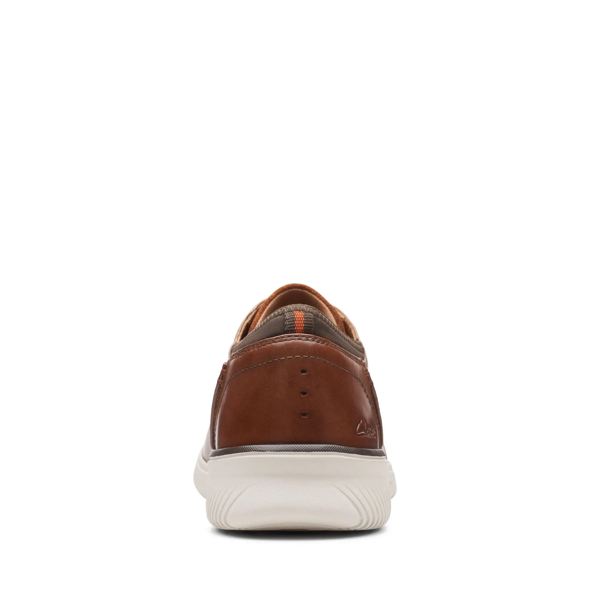 Clarks Donaway Plain Dark Tan Leather - Wide Width