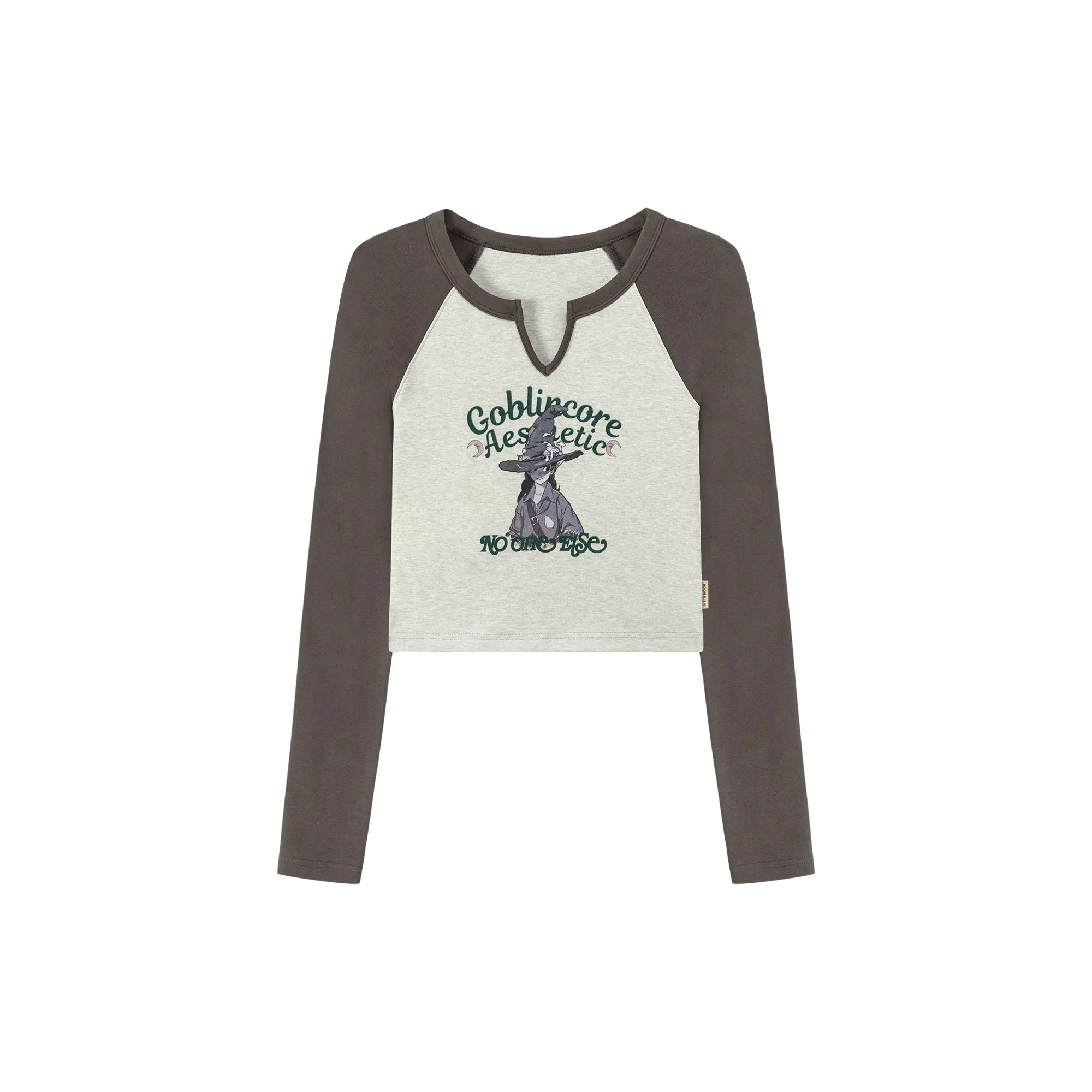 Color Combination Goblin Core Raglan T-Shirt