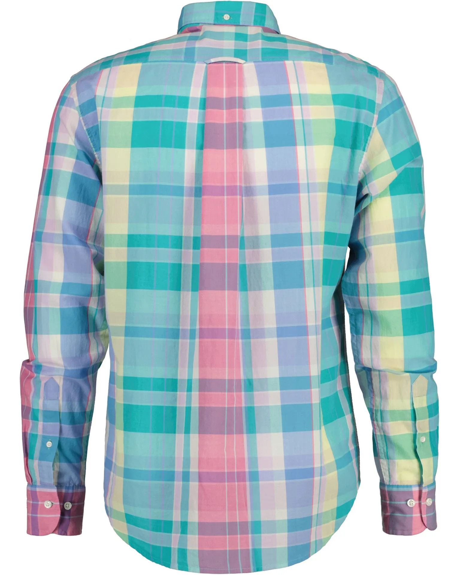 Cotton Shirt - Madras Check - Perky Pink