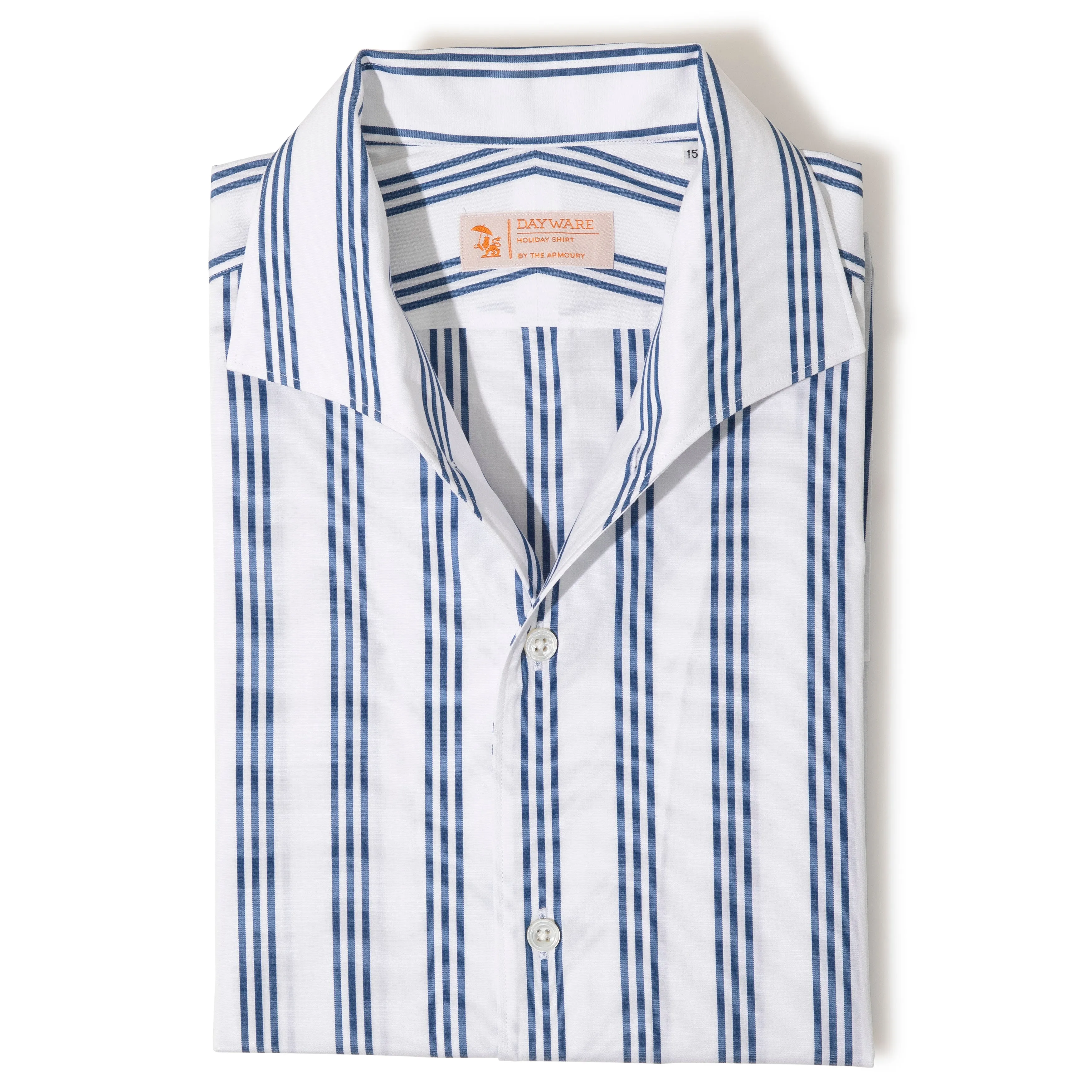 Cotton Triple Stripe Holiday Shirt