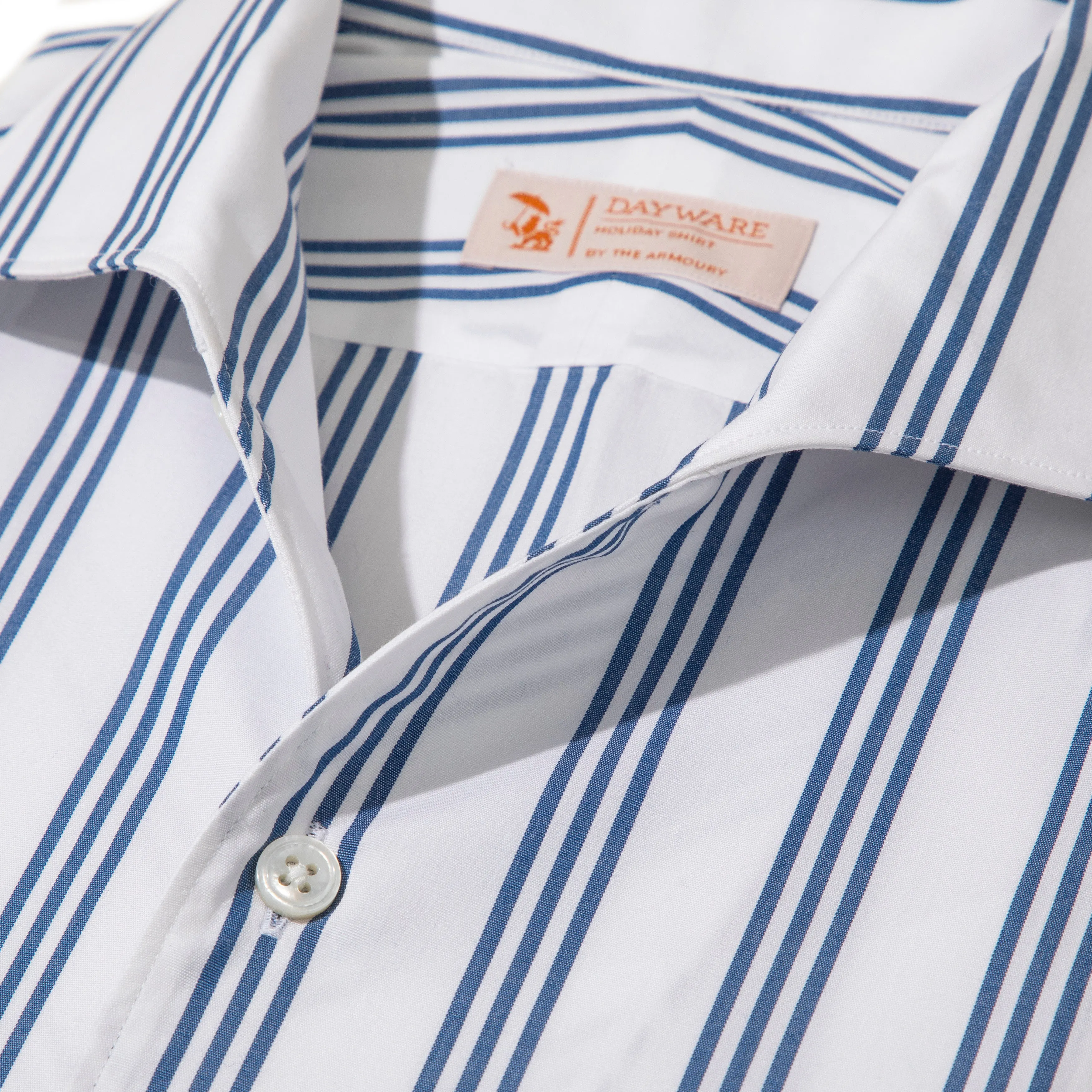 Cotton Triple Stripe Holiday Shirt