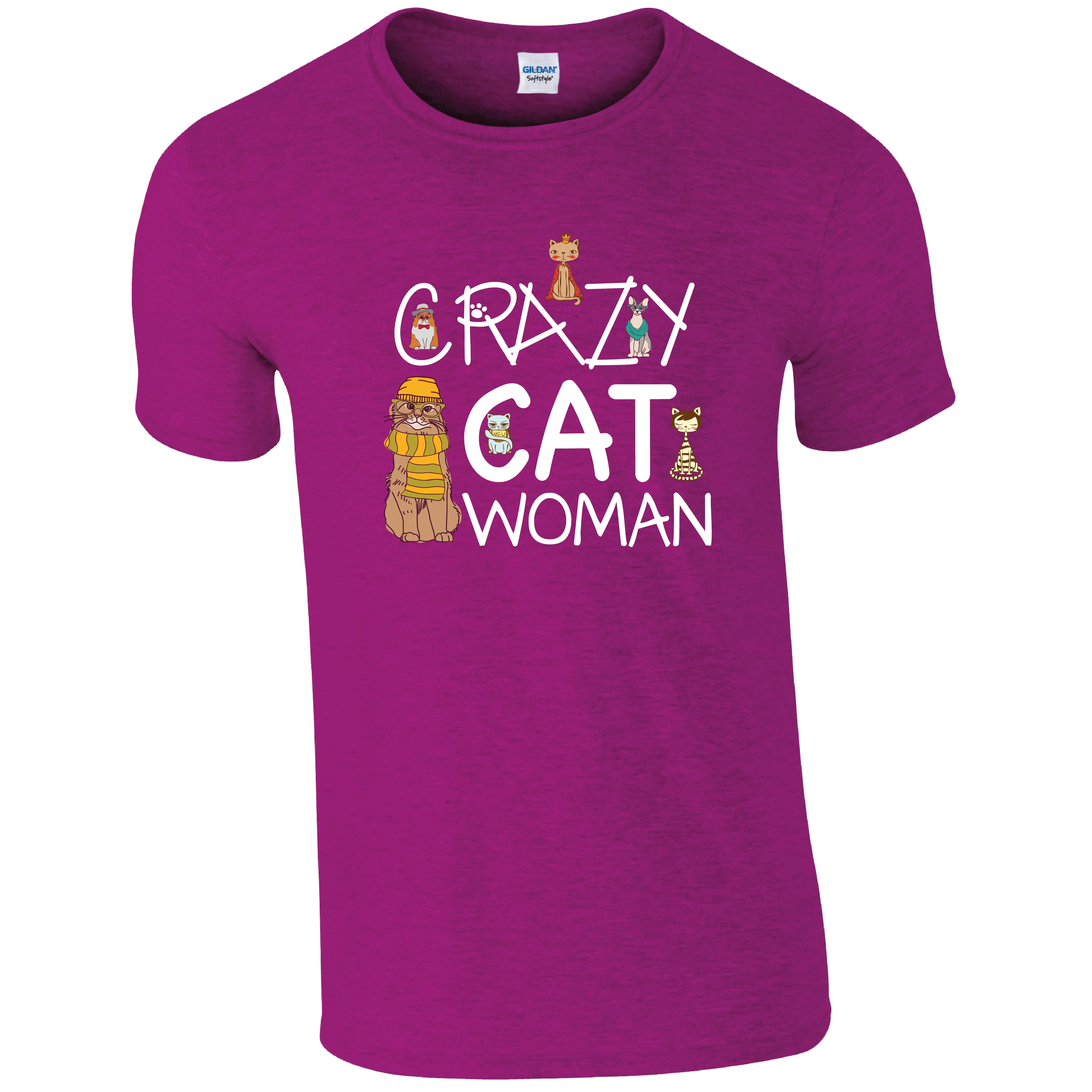 Crazy Cat Woman T-Shirt