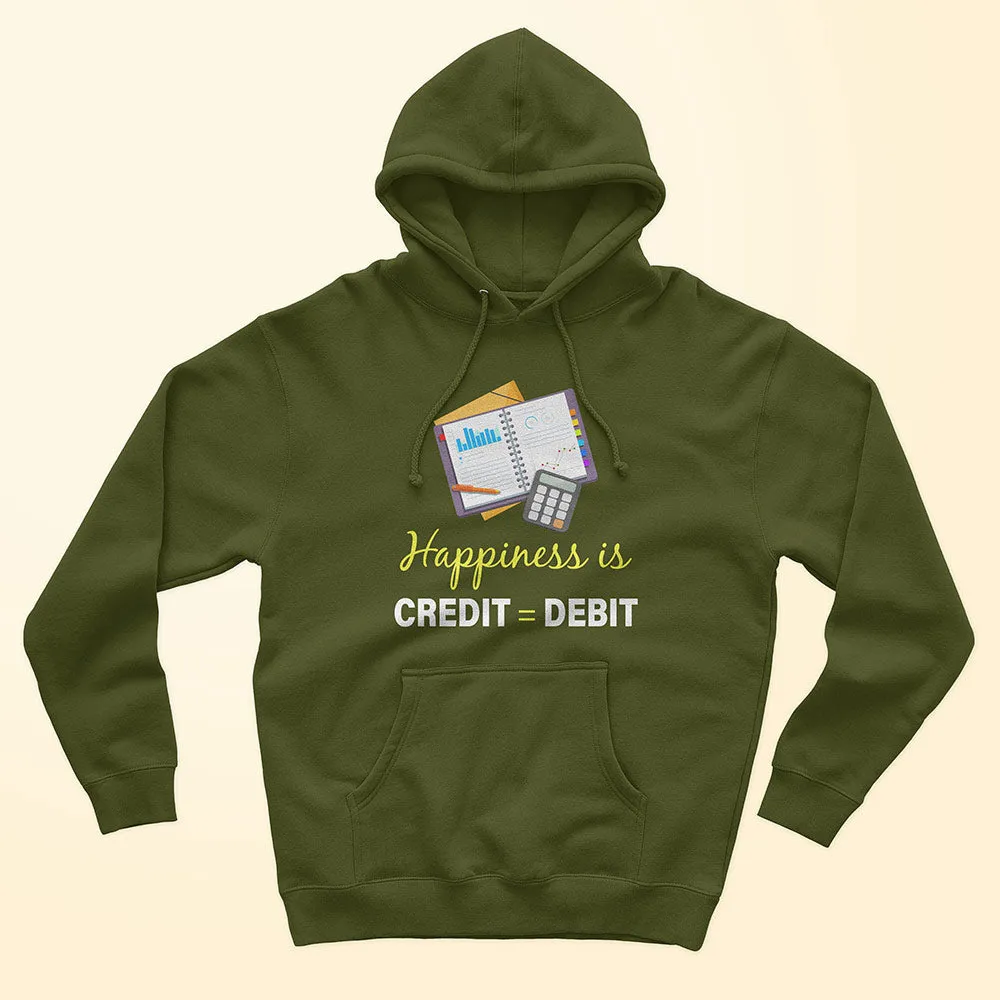 Credit Debit Unisex Hoodie