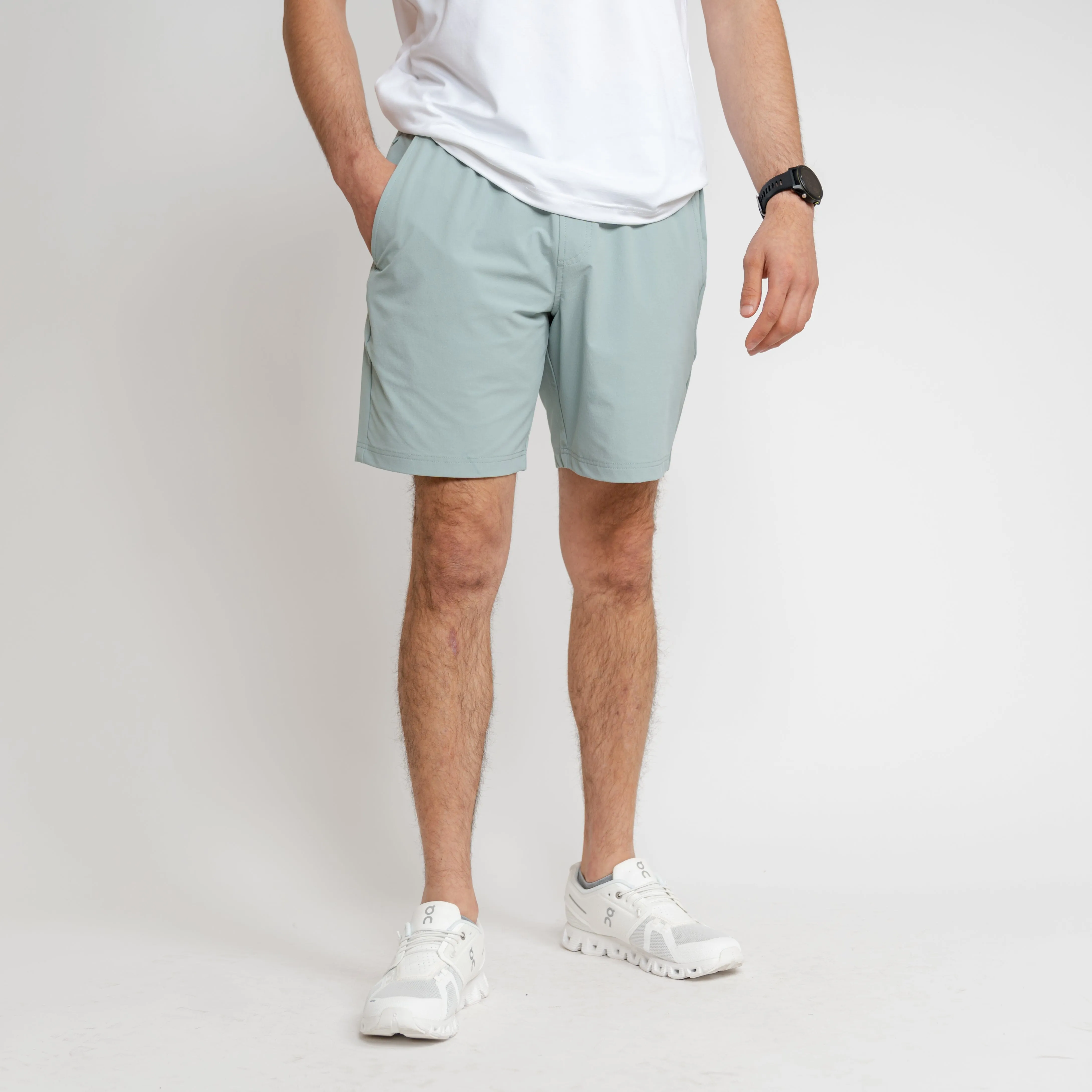 Everyday Short | Solid - Surfcaster Green