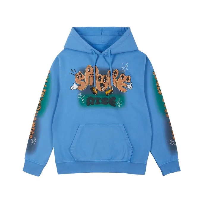 Fun French Terry Pullover Hoodie - Royal