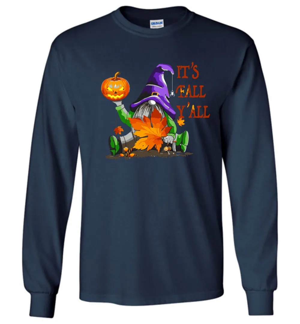 Funny Gnome Fall T-shirts