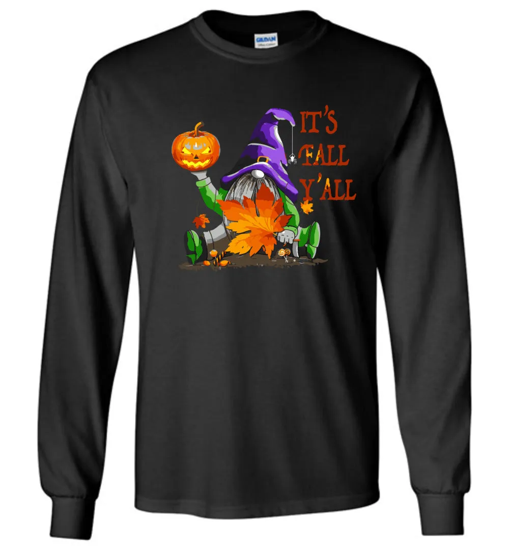 Funny Gnome Fall T-shirts