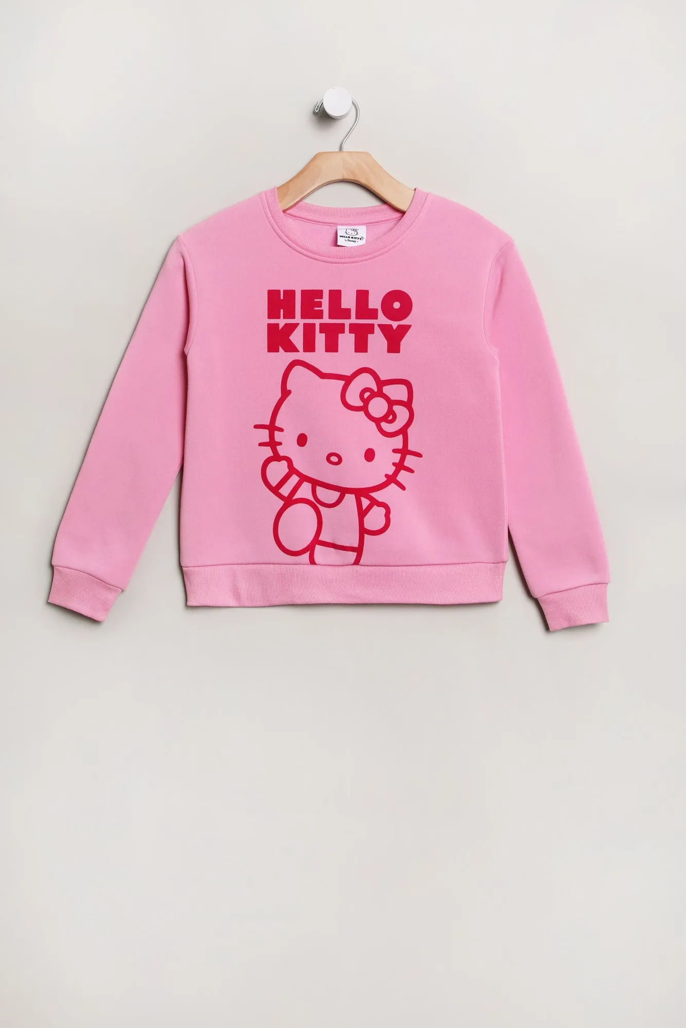 Girls' Hello Kitty Graphic Crew Neck Sweatshirt