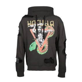 HACULLA IN CONCERT FISHNET HOODIE