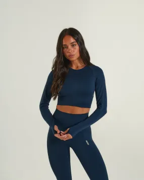 Harmony LS Top Blue Navy