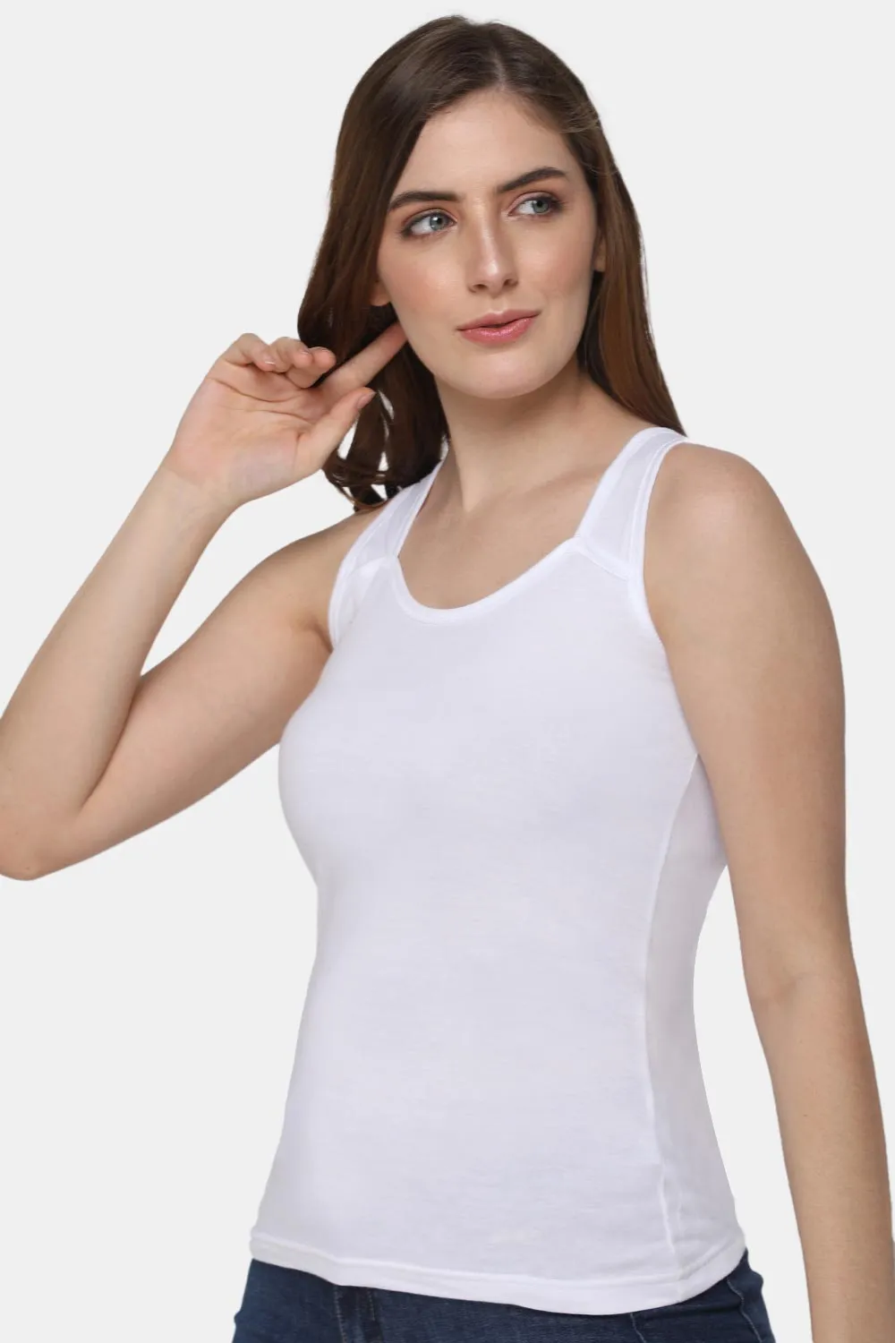 Intimacy Tanktop IN07 - White