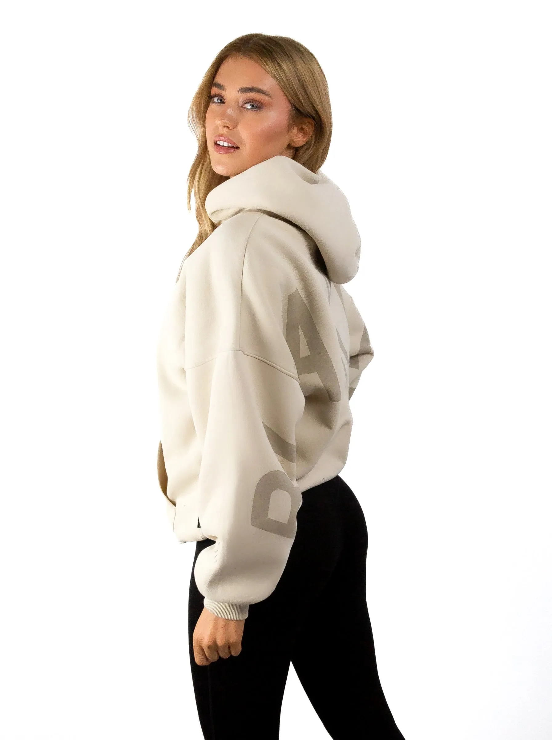 Isabel Oversized Hoodie - Bone