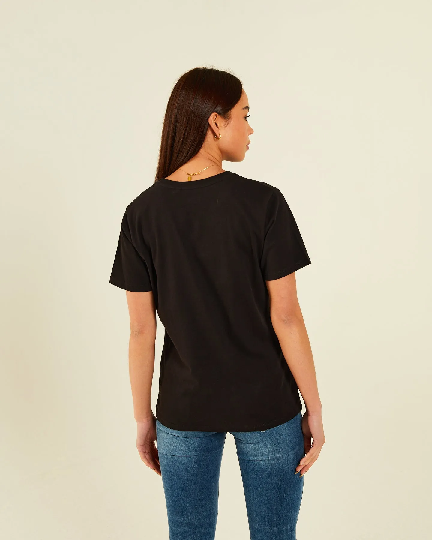 Jada Basic O Neck Black