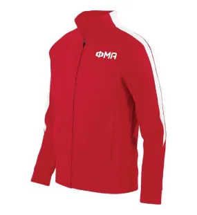 Medalist Jacket - Red & White