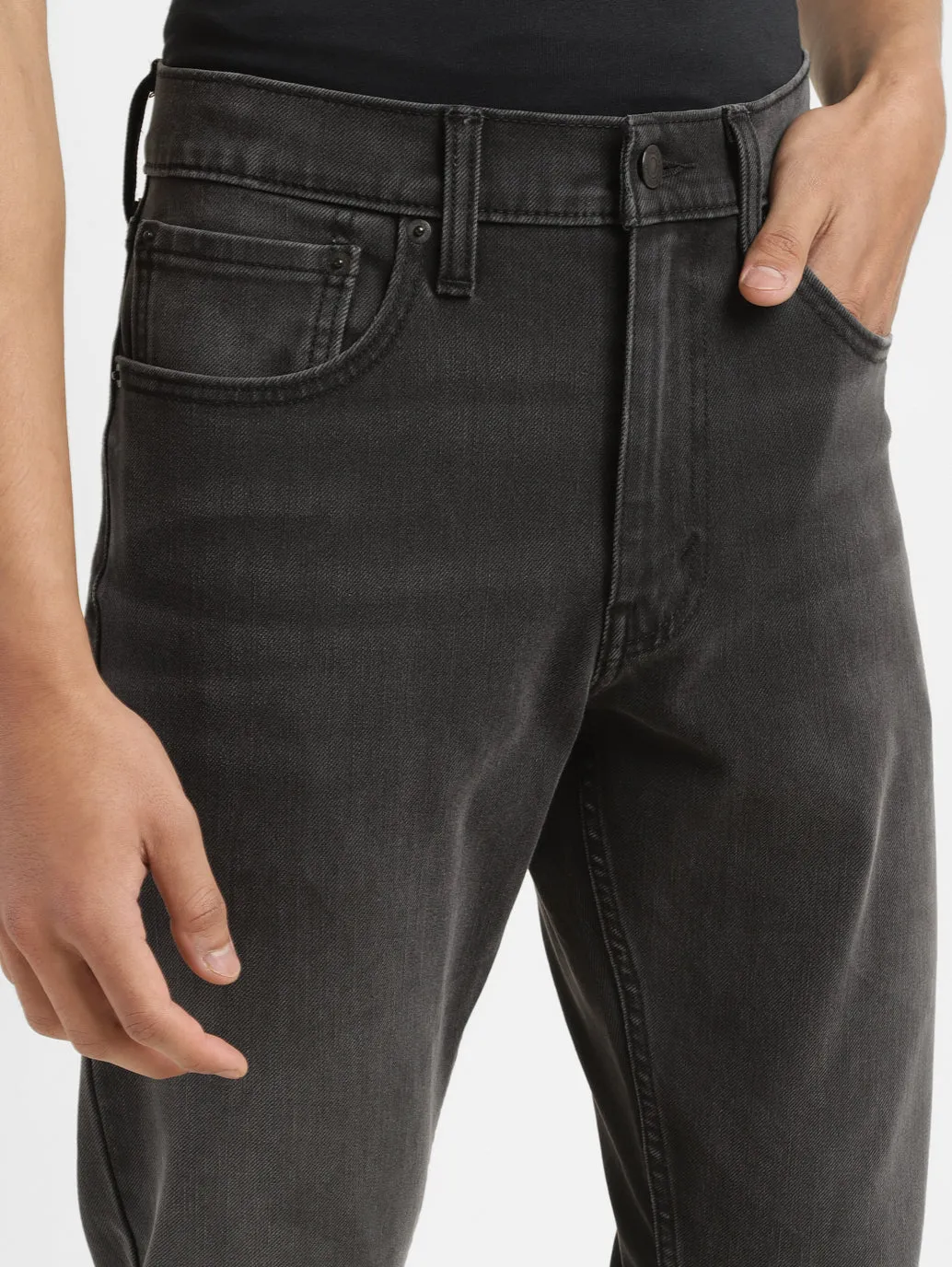 Men's 512 Charcoal Slim Tapered Fit Jeans