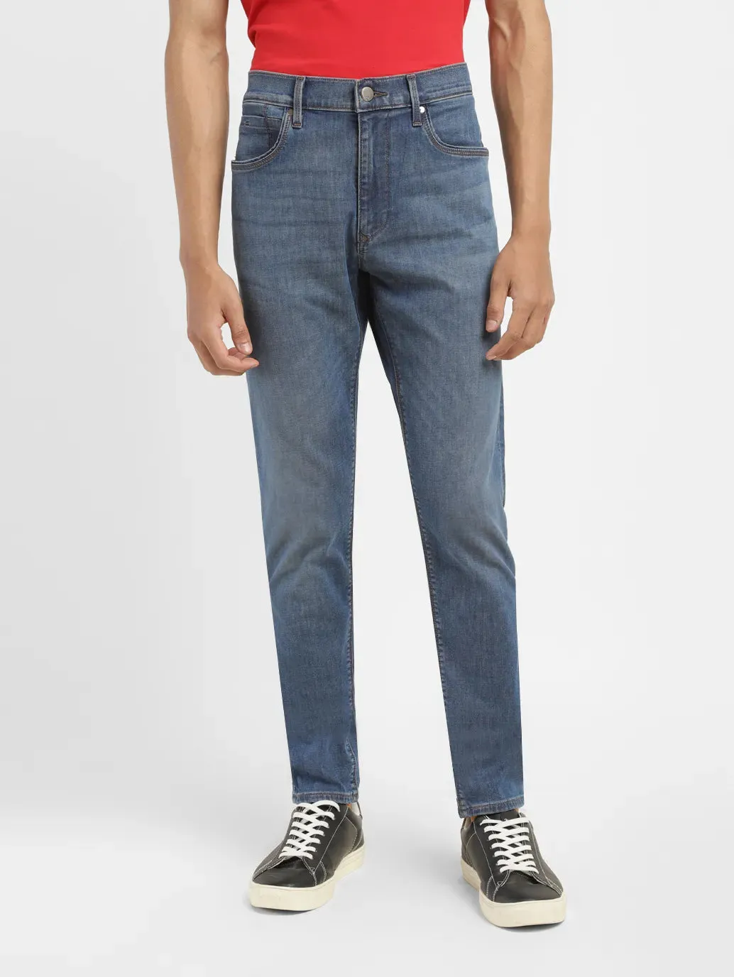 Men's 512 Mid Indigo Slim Tapered Fit Jeans