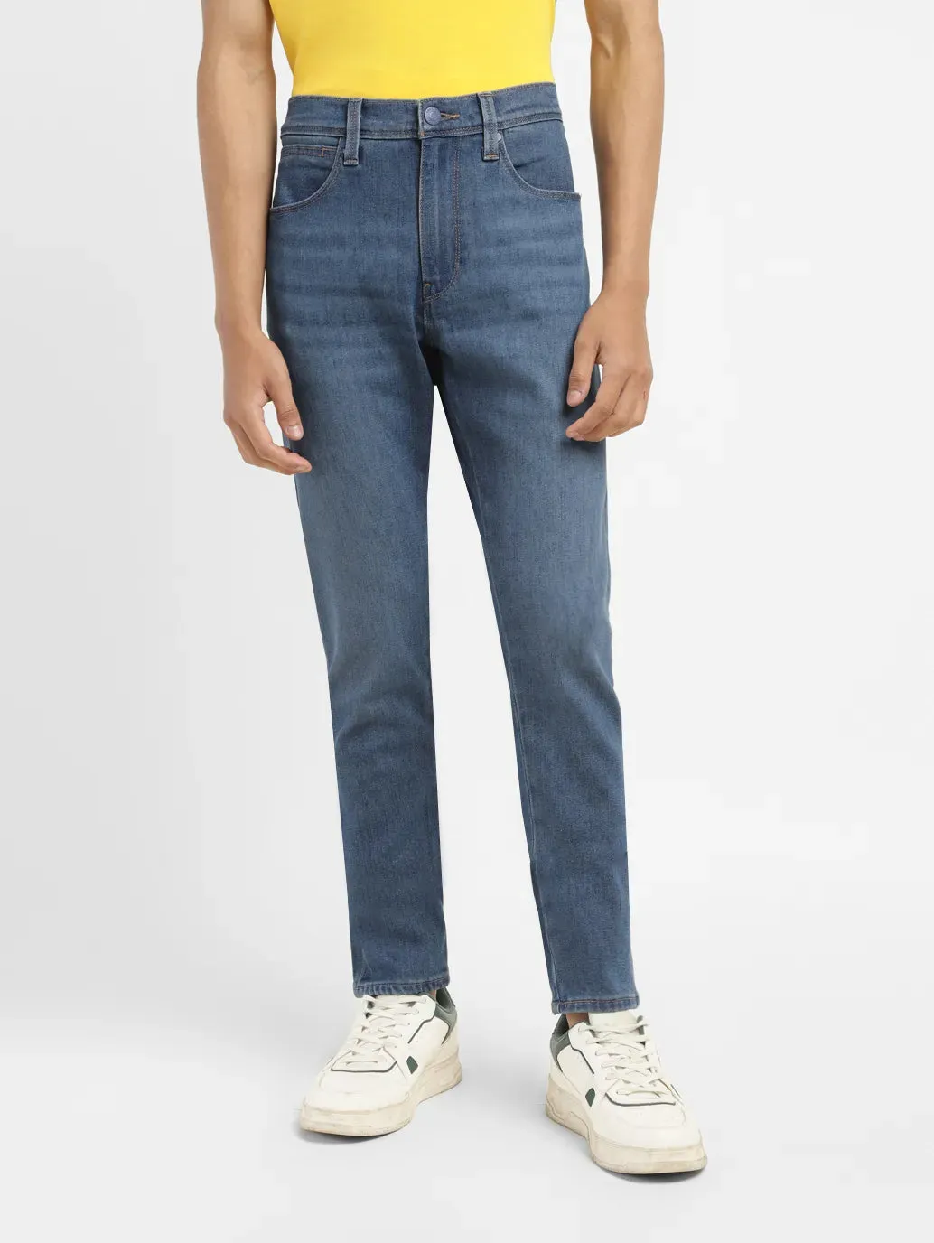 Men's 512 Mid Indigo Slim Tapered Fit Jeans