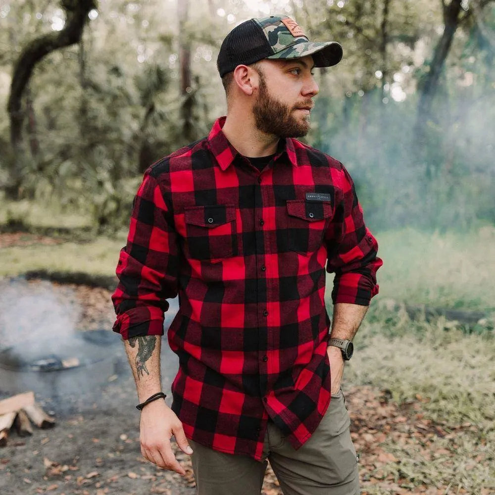 Men's Plaid Flannel - Buffalo