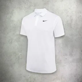 Nike Dri-Fit Victory Solid Polo White