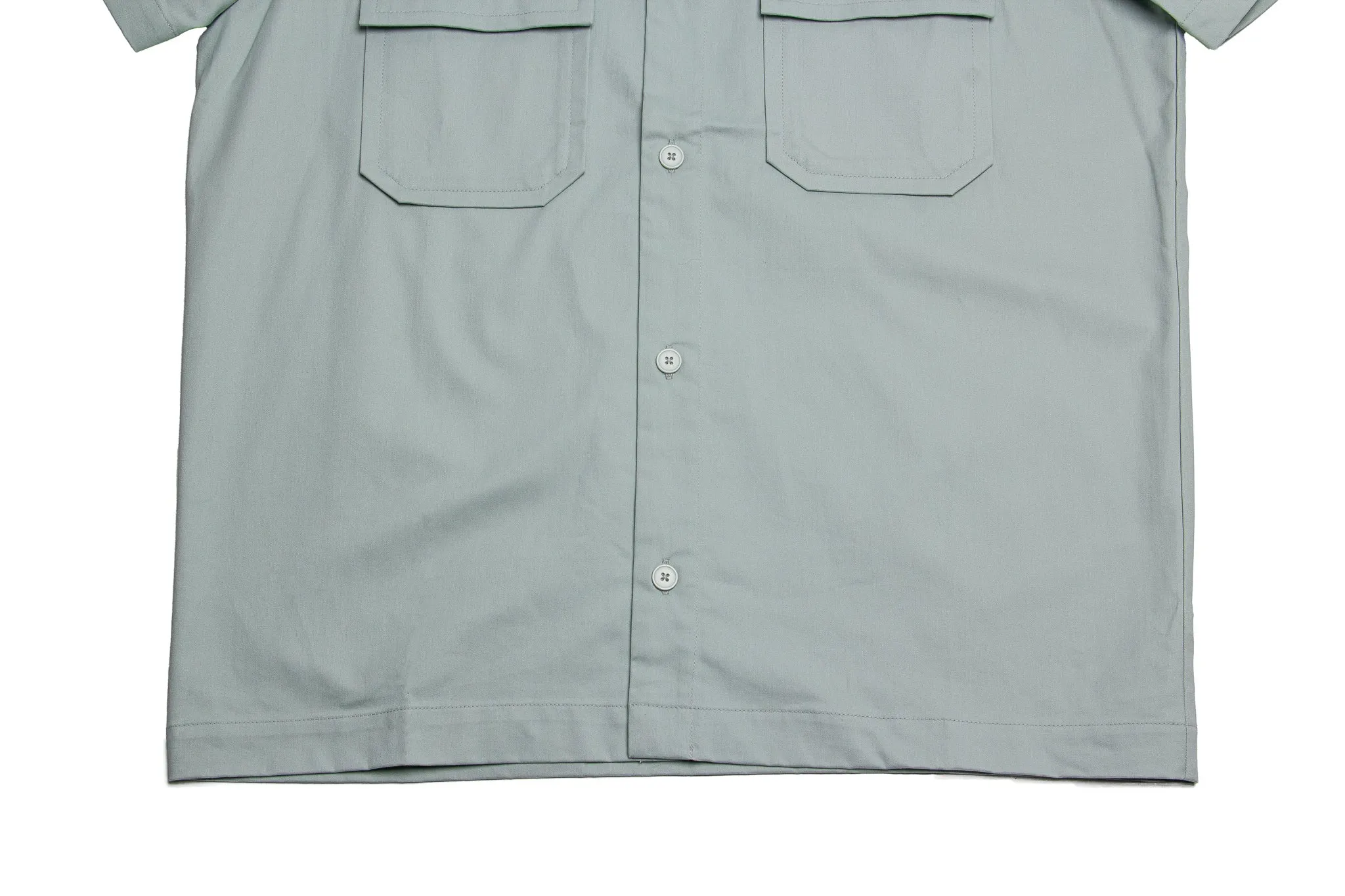 Nike Life Button Down Shirt "Light Silver"