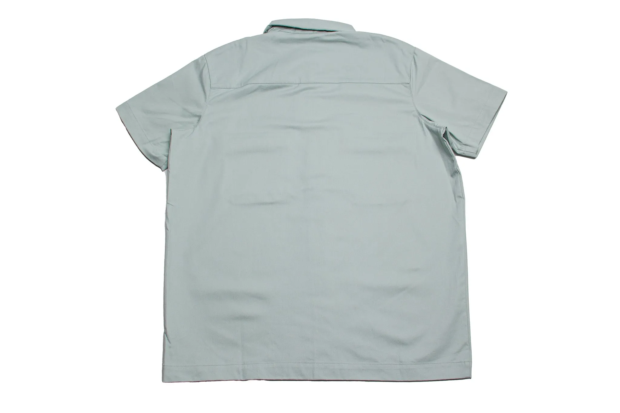 Nike Life Button Down Shirt "Light Silver"