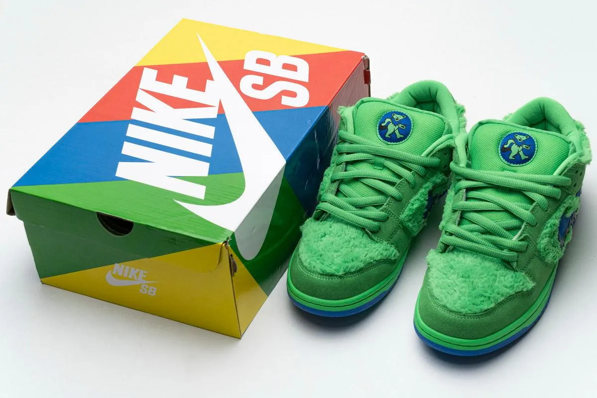 NIKE SB DUNK LOW ''GRATEFUL DEAD'' GREEN