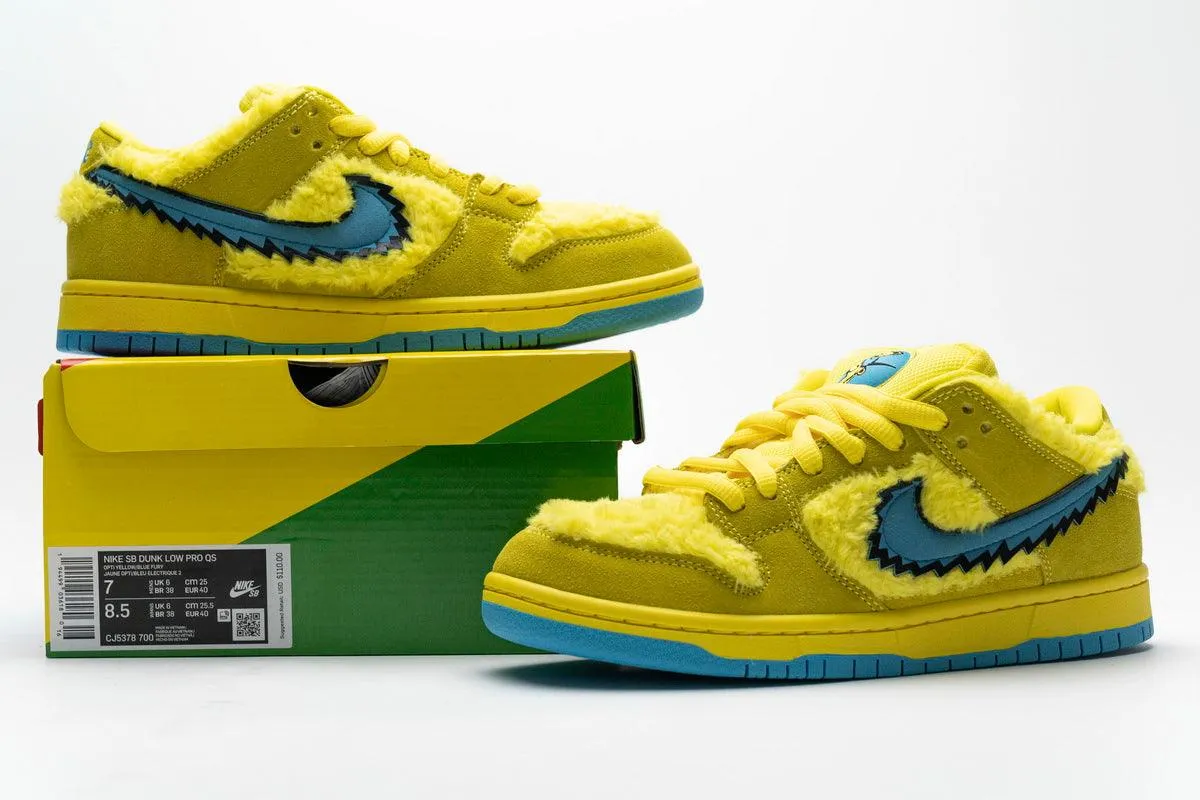 NIKE SB DUNK LOW ''GRATEFUL DEAD'' YELLOW