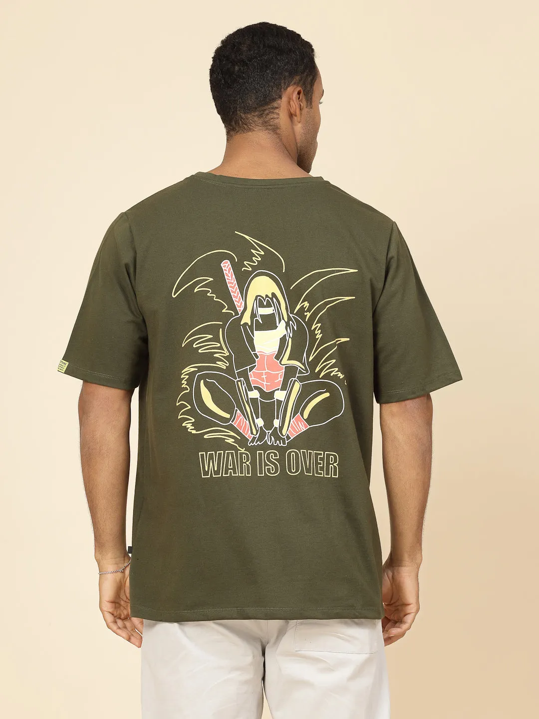 Oversized War's End Anime Print T-Shirt