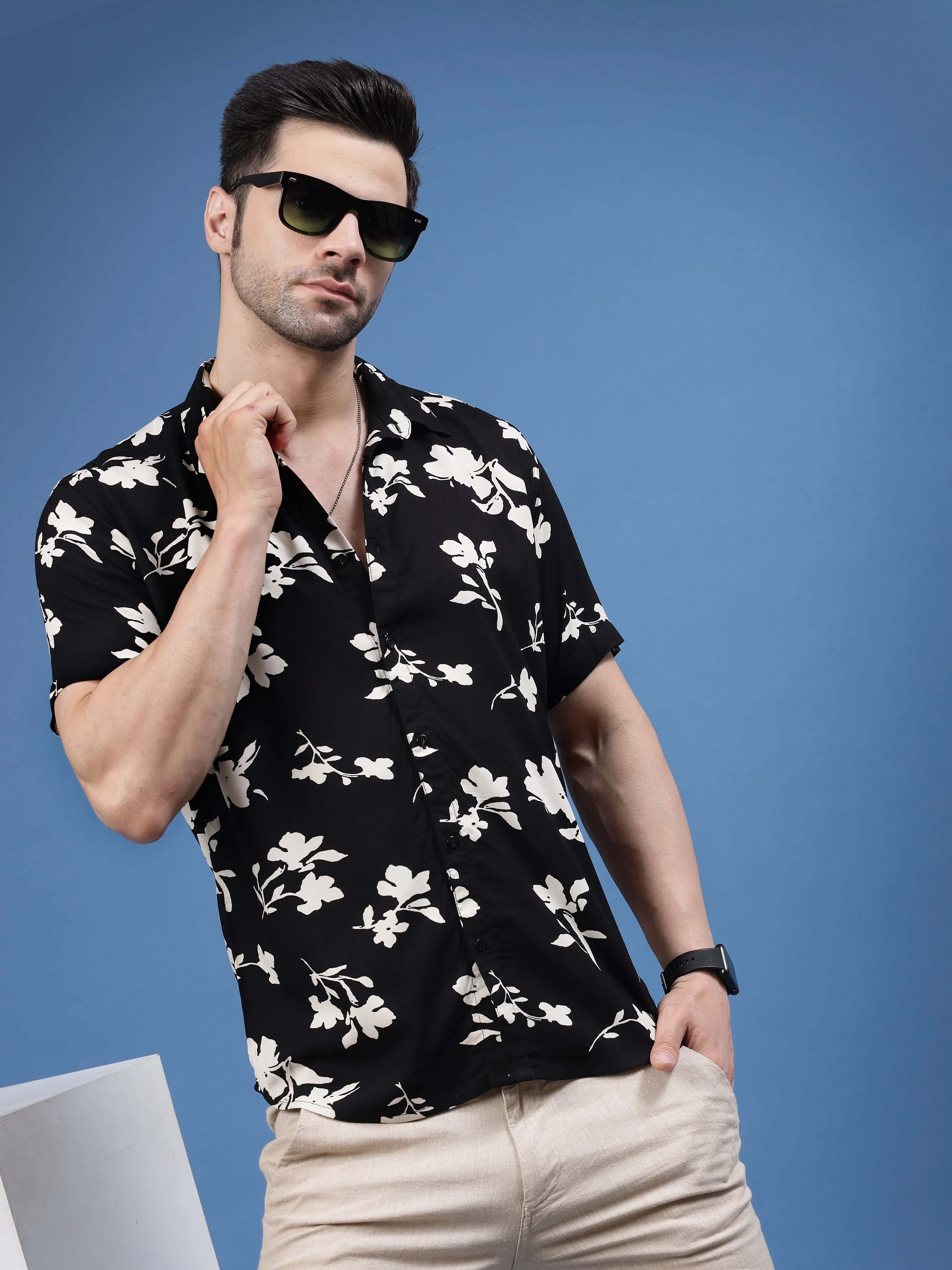 Palm Paradise Rayon Shirt