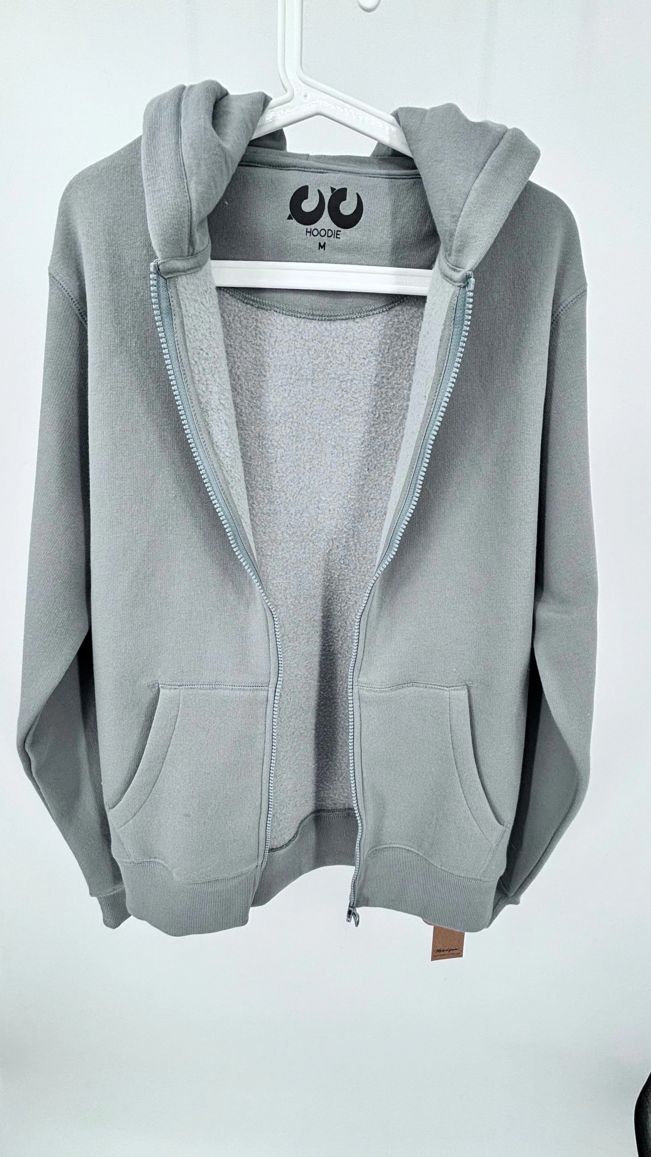 Plain Hoodies with zippers