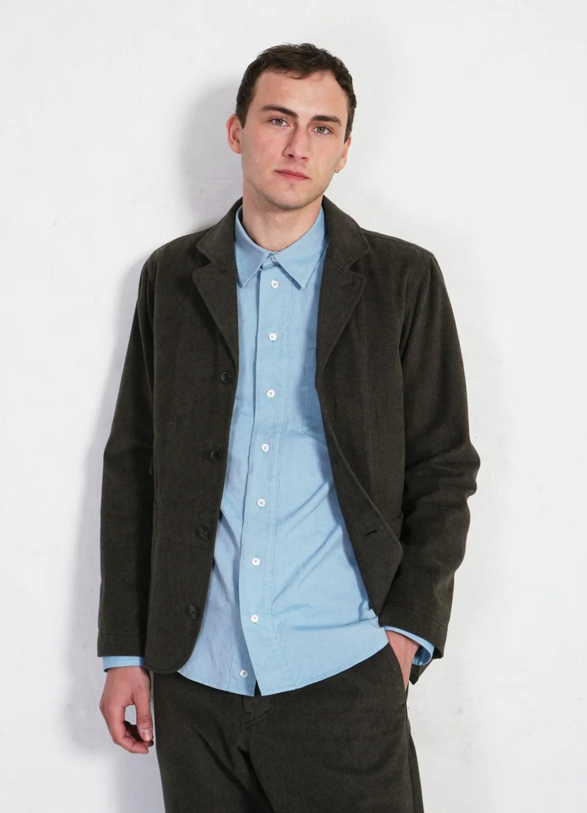 RAYMOND | Relaxed Classic Shirt | Turquoise