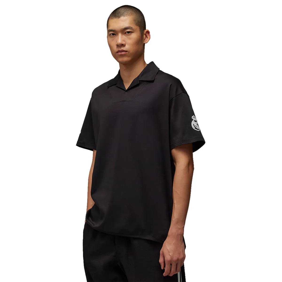   Real Madrid Travel Polo Shirt 'Black'