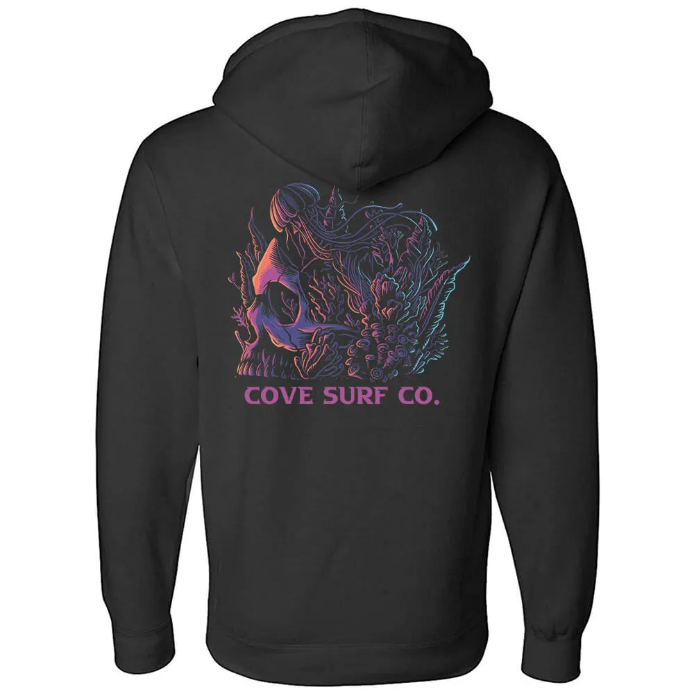 Skull Reef Hoodie - Black