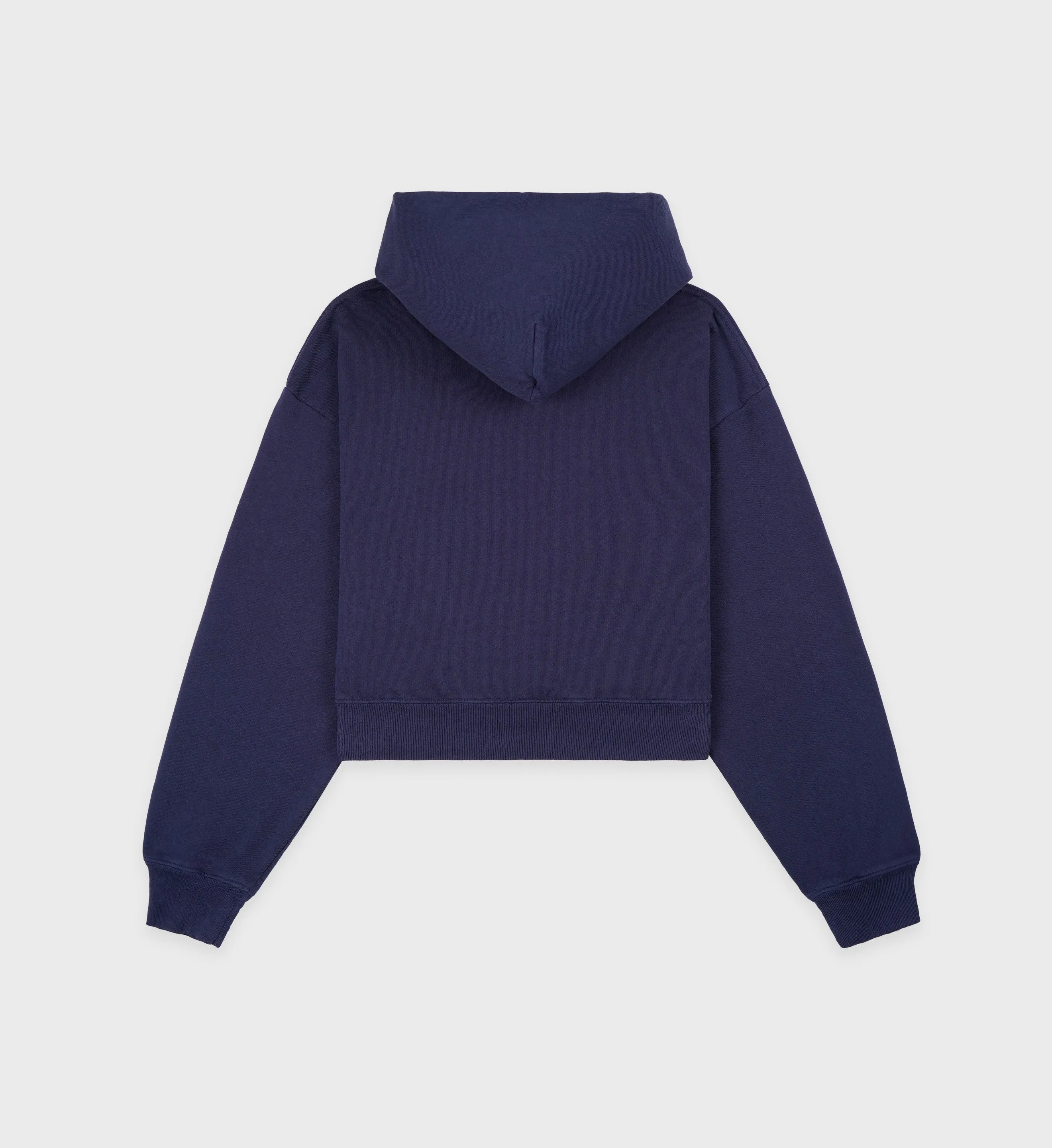 SRHWC Cropped Hoodie - Navy/White