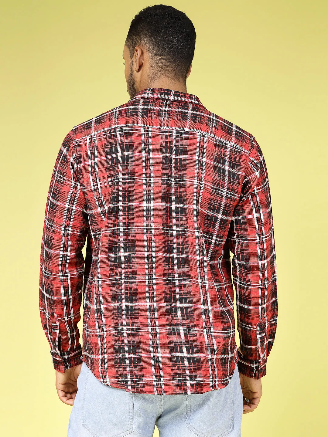 Stylish Oversized Flannel Shacket for Men