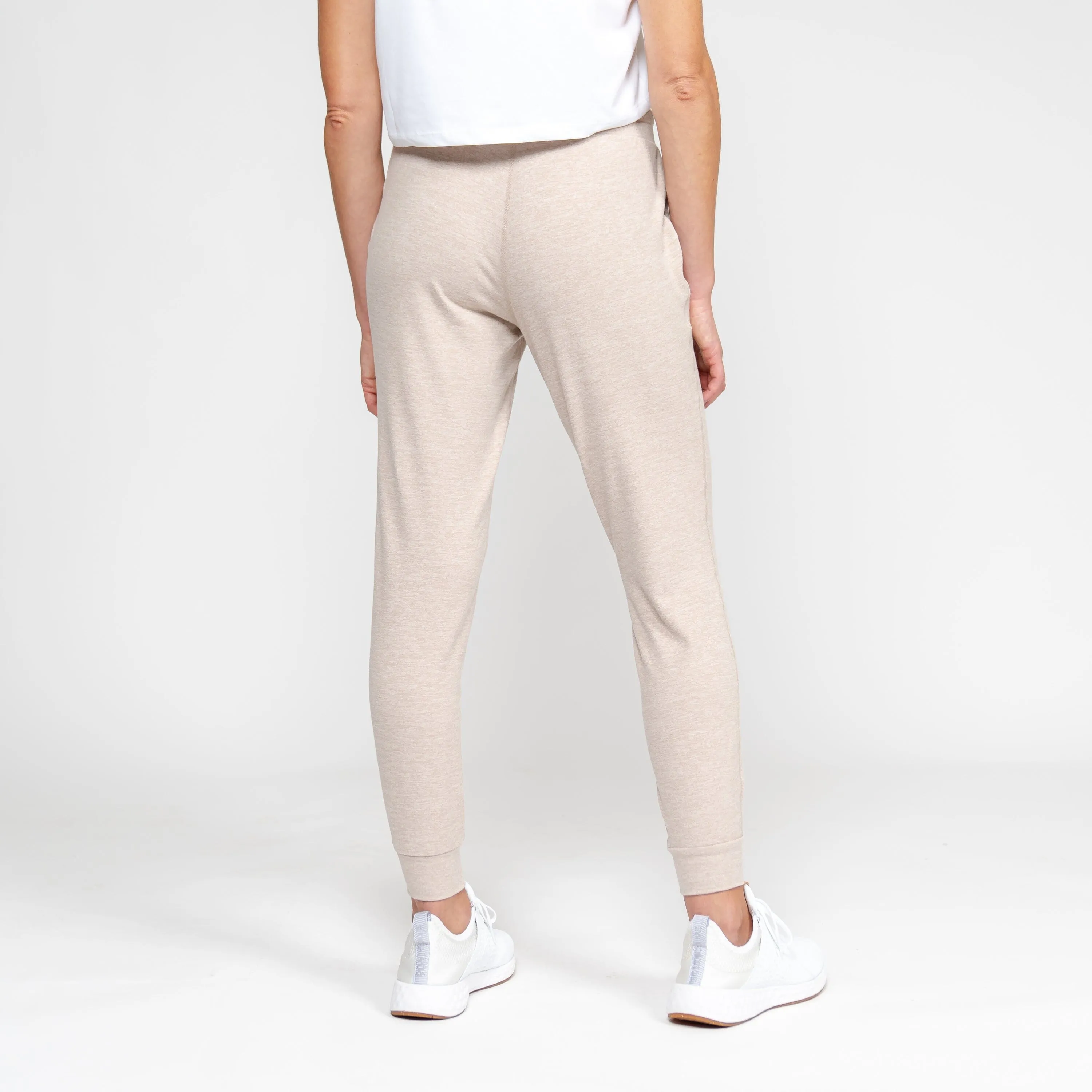 Tempo Performance Jogger | Heather - Hazelnut/Lunar Grey