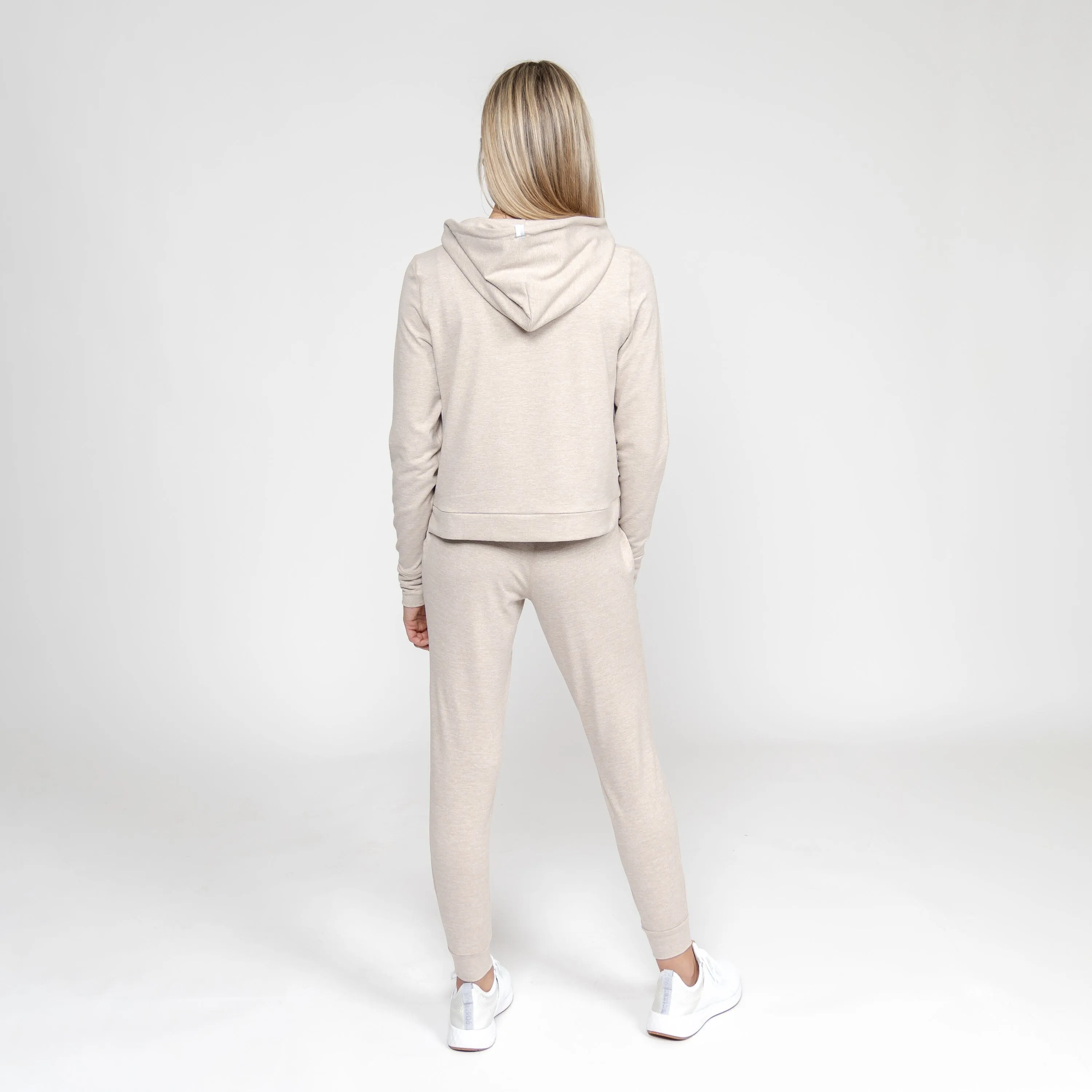 Tempo Performance Jogger | Heather - Hazelnut/Lunar Grey