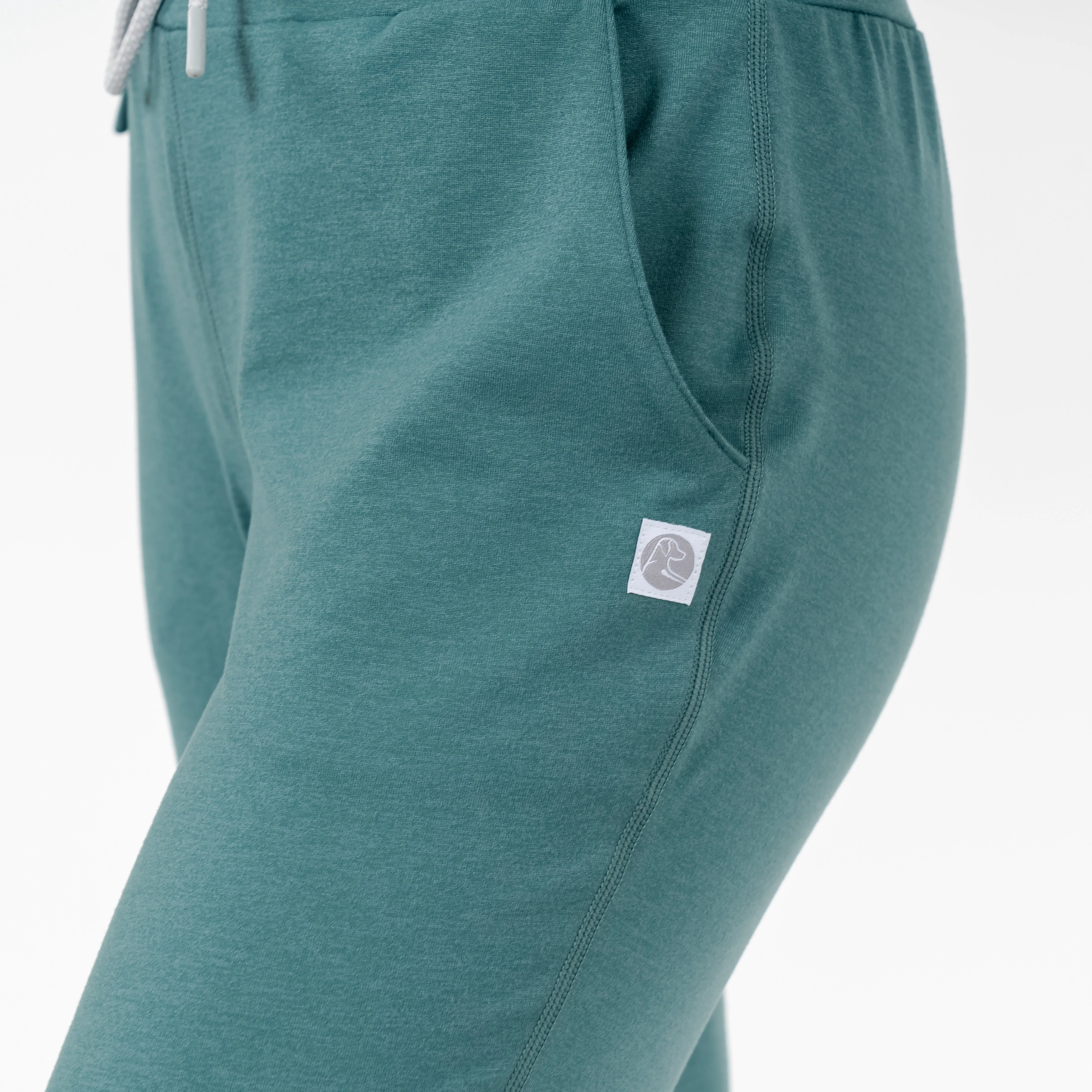 Tempo Performance Jogger | Heather - Leaf Green/Bullfrog Green