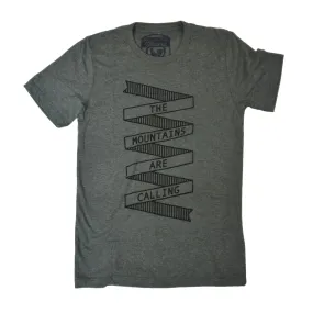 The Mountains Tee-Gray