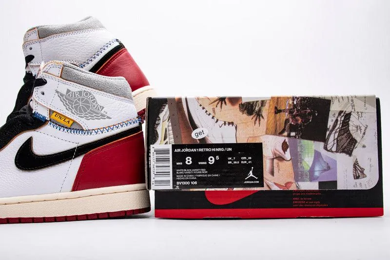 UNION LA x AIR JORDAN 1 RETRO " BLACK TOE "