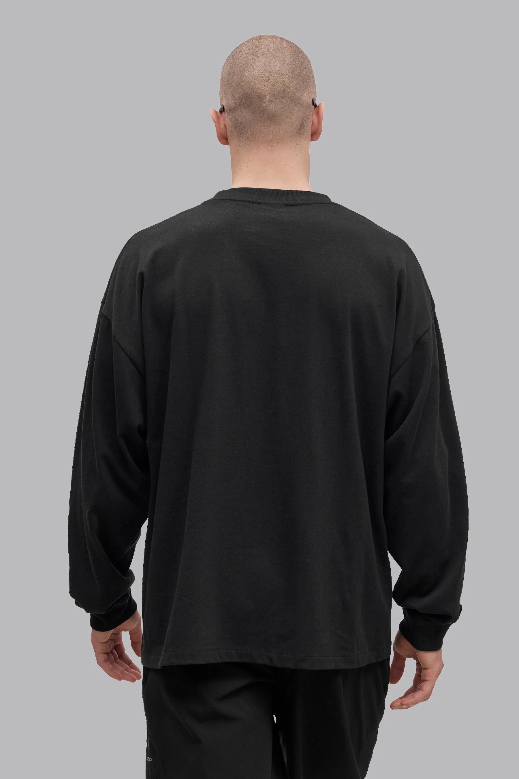 V_LYFE220 LONG SLEEVE T-SHIRT - Black