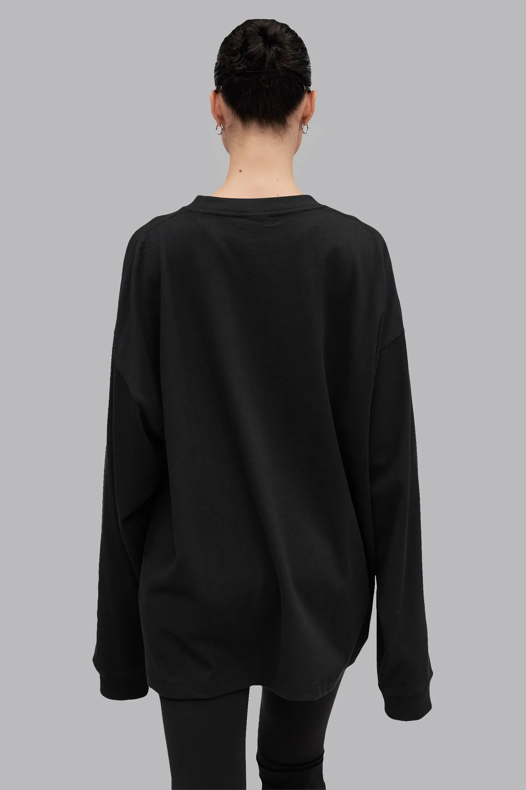 V_LYFE220 LONG SLEEVE T-SHIRT - Black