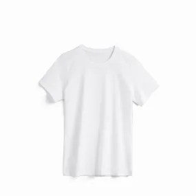 Women's White American Grown Supima® 100% Cotton 6oz T-Shirt